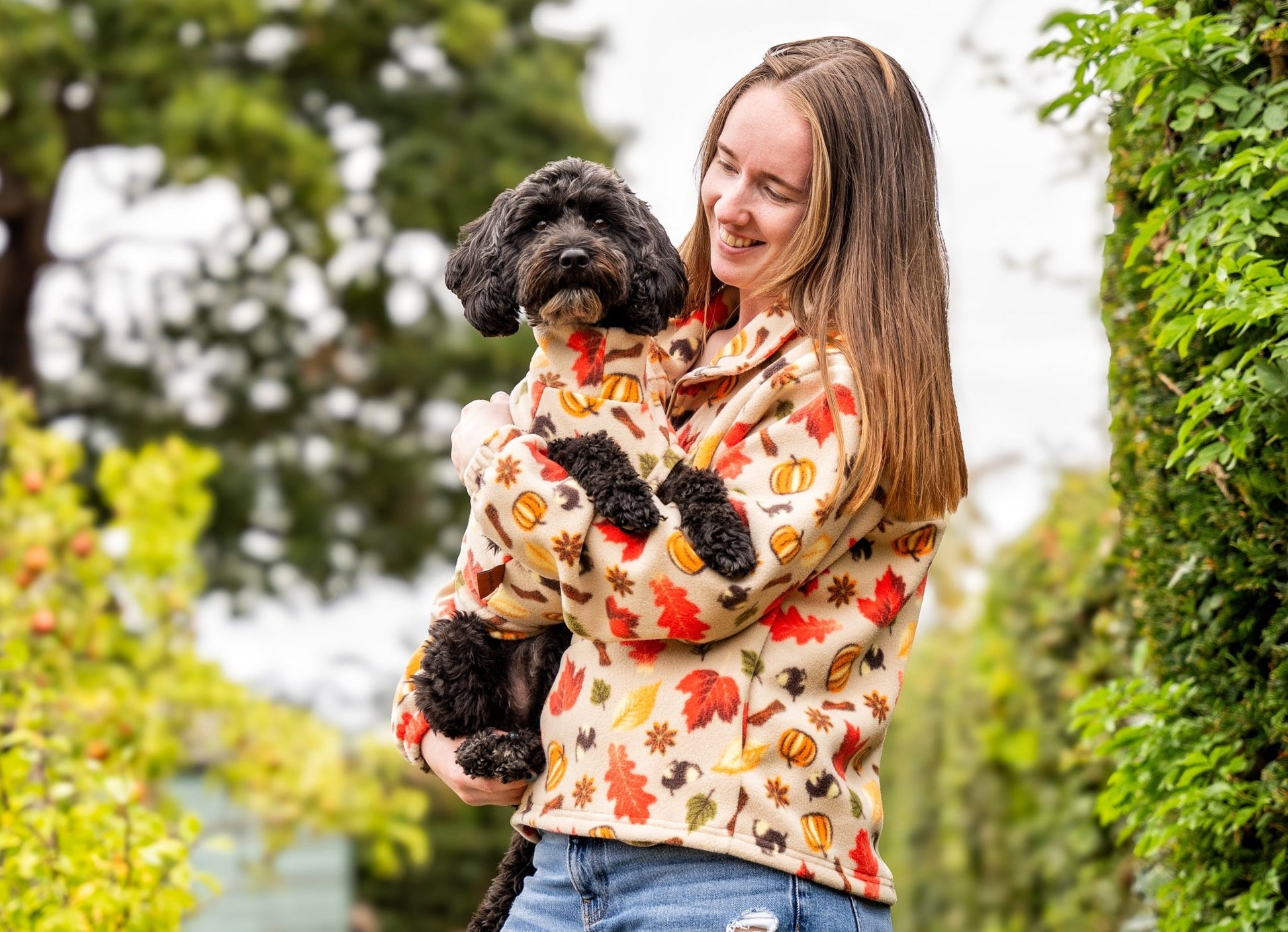 Autumn Spice Snuggle Jumpers – Custom Fit & Rainproof - Hugo and Ted