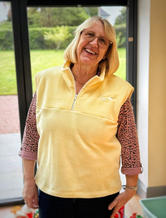 Fleece Hooman 1/4 Zip Body Warmers - Hugo and Ted