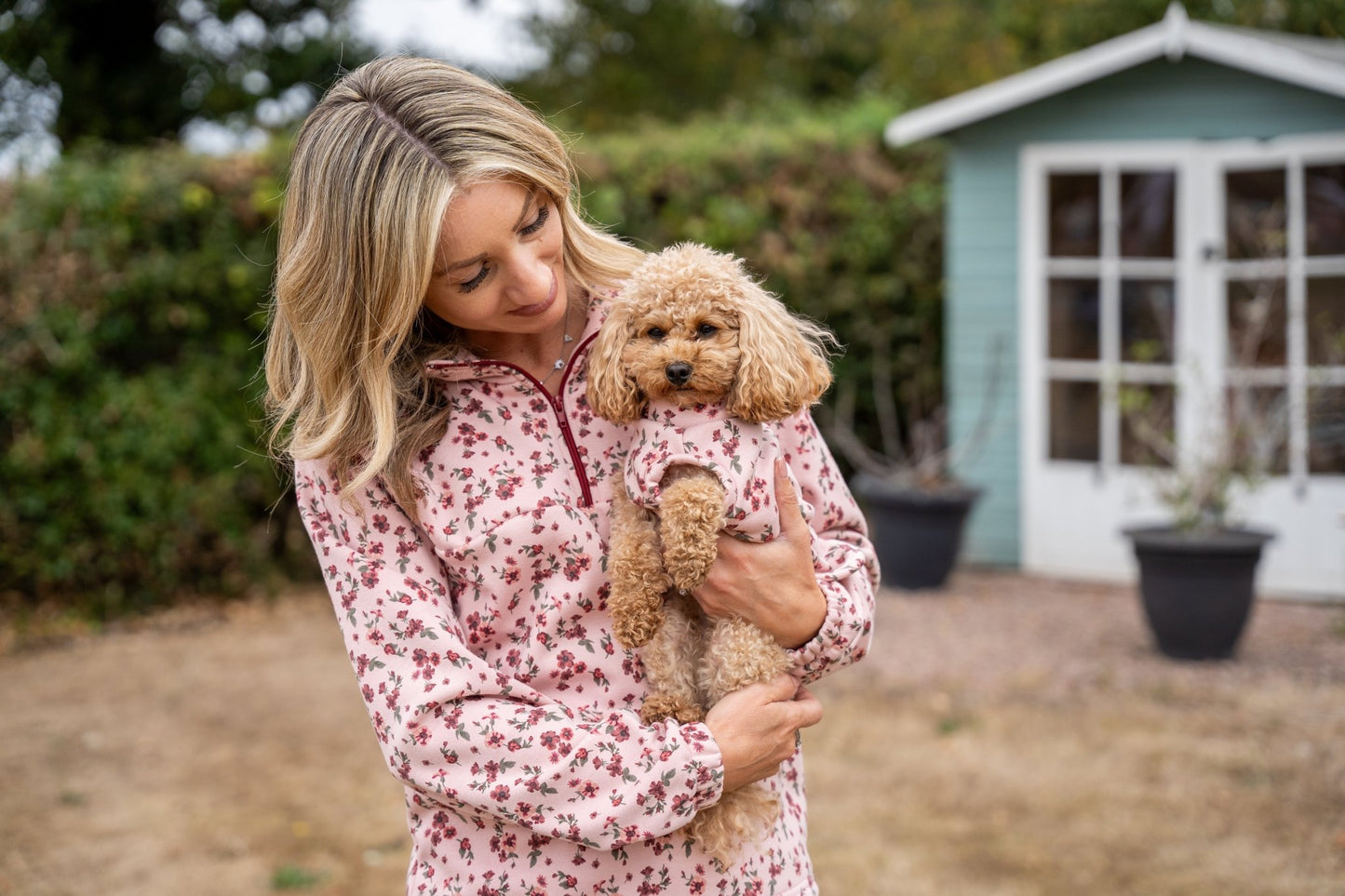 Floral Dog Sweatshirts – Stylish, Cosy & Made to Measure - Hugo and Ted