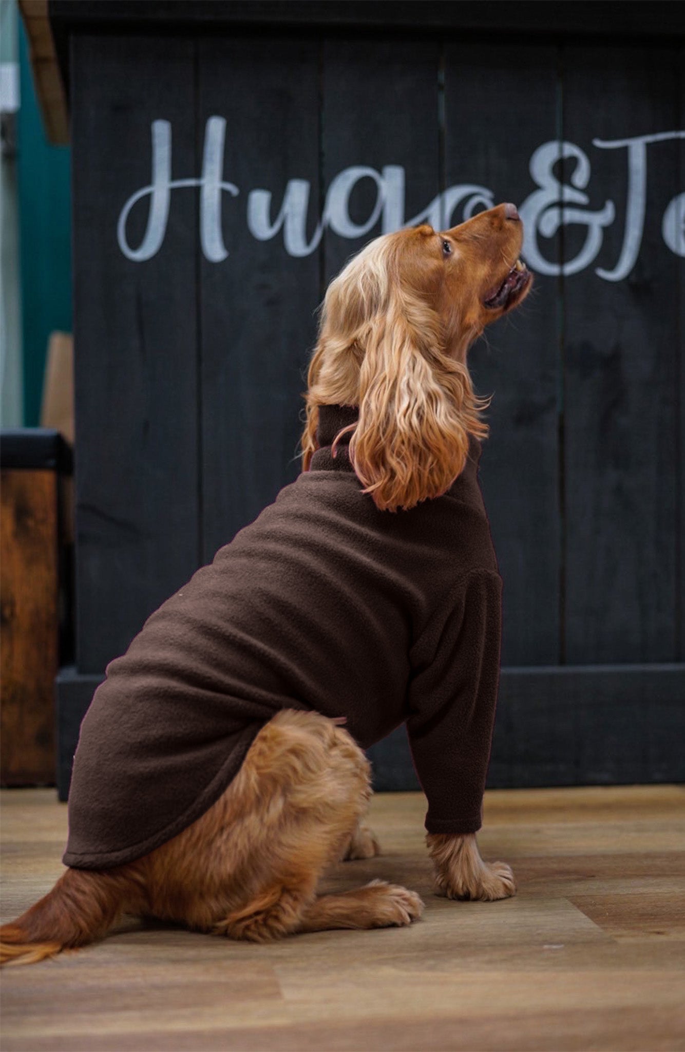 Front Leg Fleece Snuggle Jumpers - Hugo and Ted