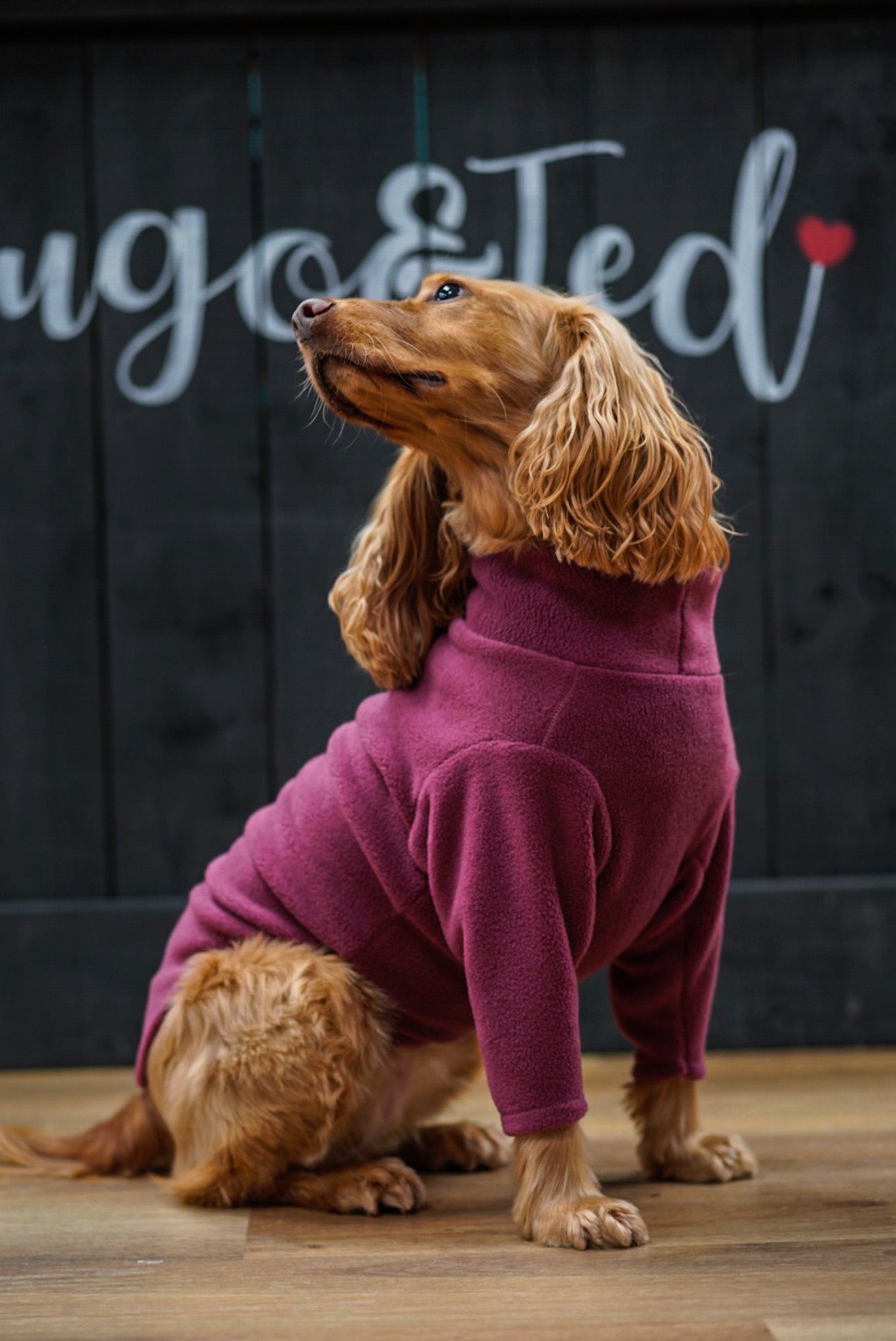 Front Leg Fleece Snuggle Jumpers - Hugo and Ted
