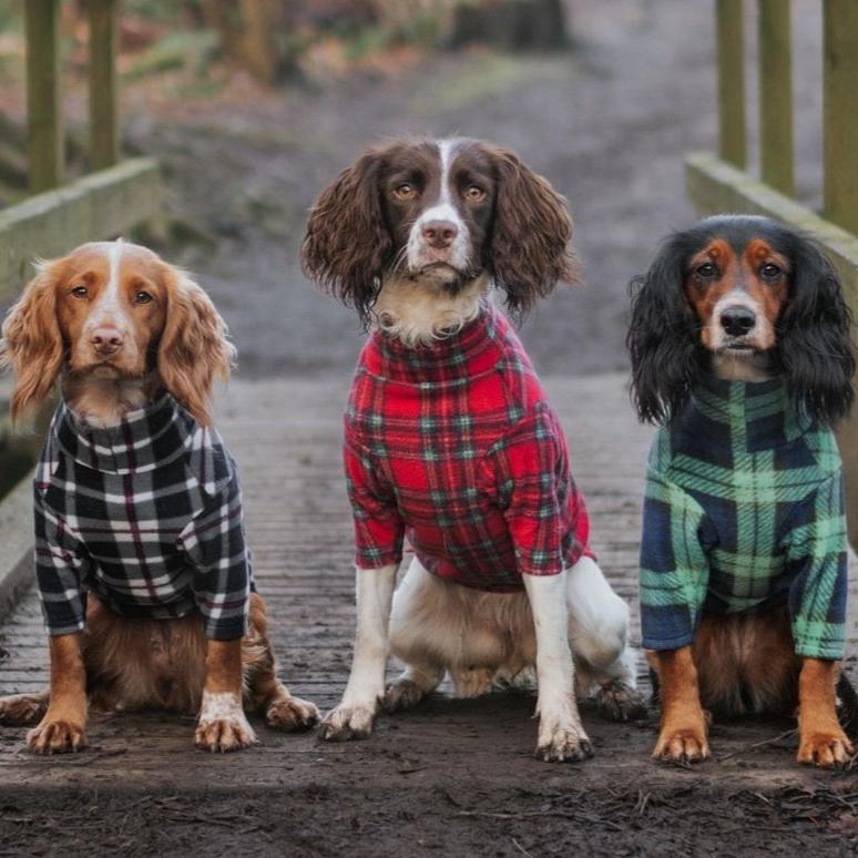 Front Leg Fleece Snuggle Jumpers - Hugo and Ted