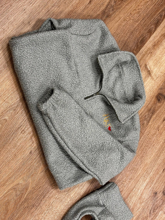 Hooman Quarter Zip Bouclé Jumpers - Super Comfy and Cosy - Hugo and Ted