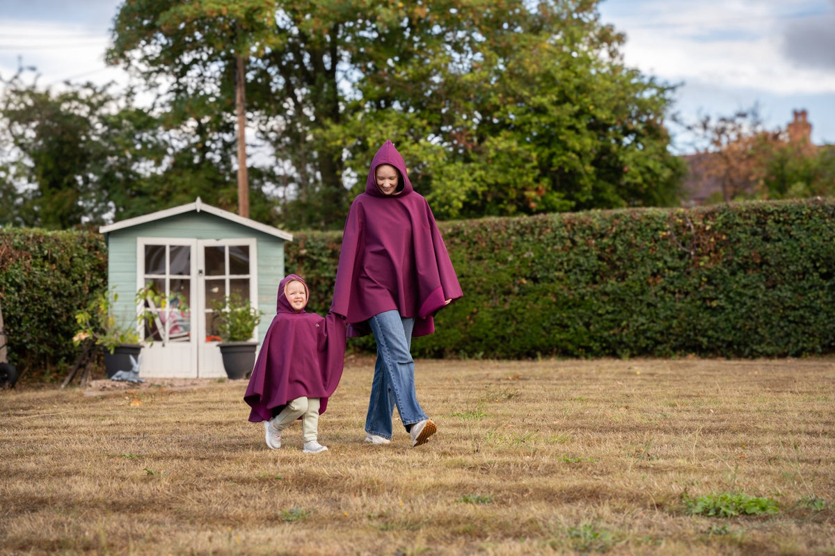 Hooman Waterproof Rainfleece Rain Ponchos - Hugo and Ted