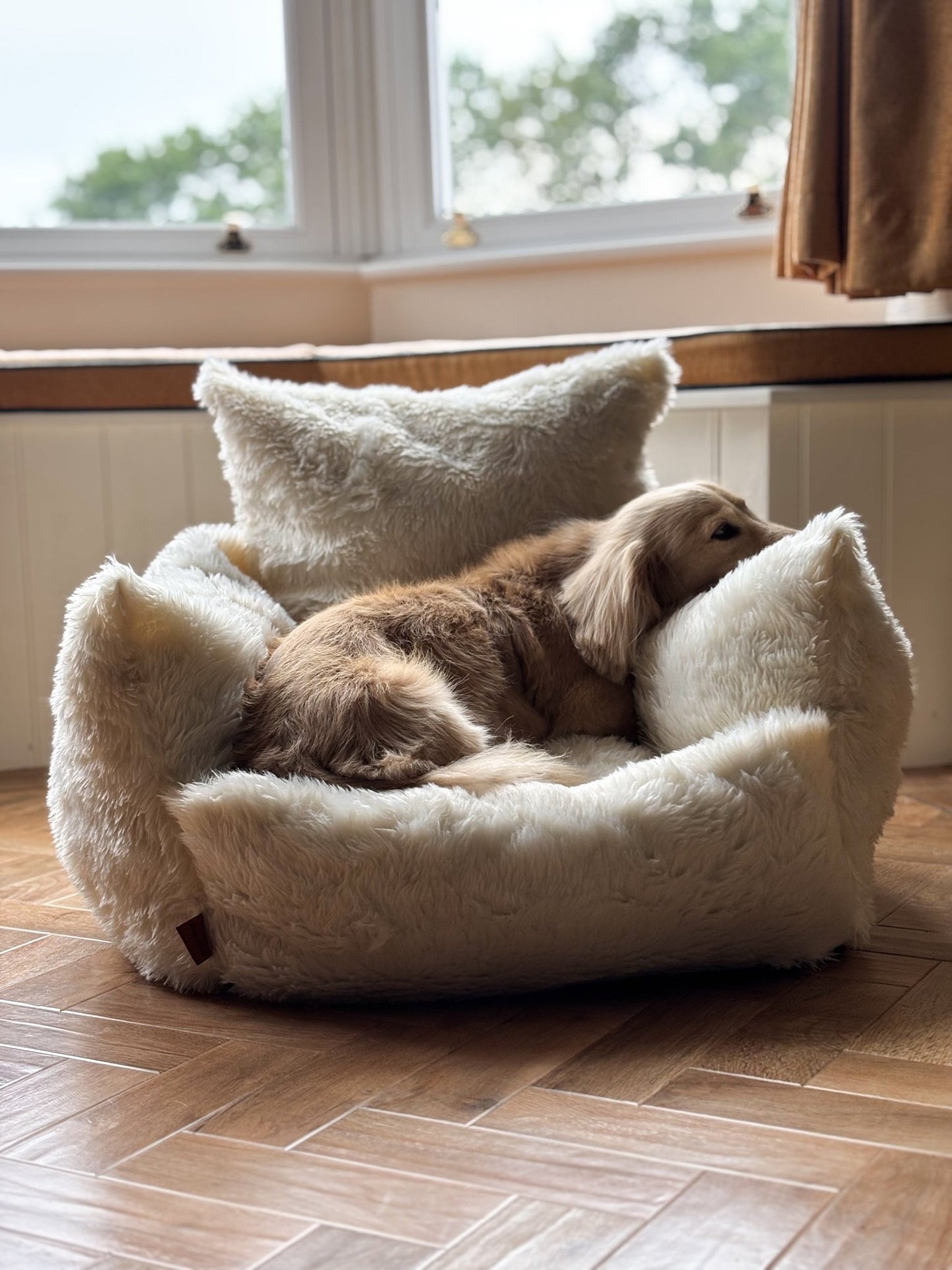 Luxe Lounger Deluxe Dog Sofa Bed – Luxury Pet Couch for Ultimate Comfort - Hugo and Ted