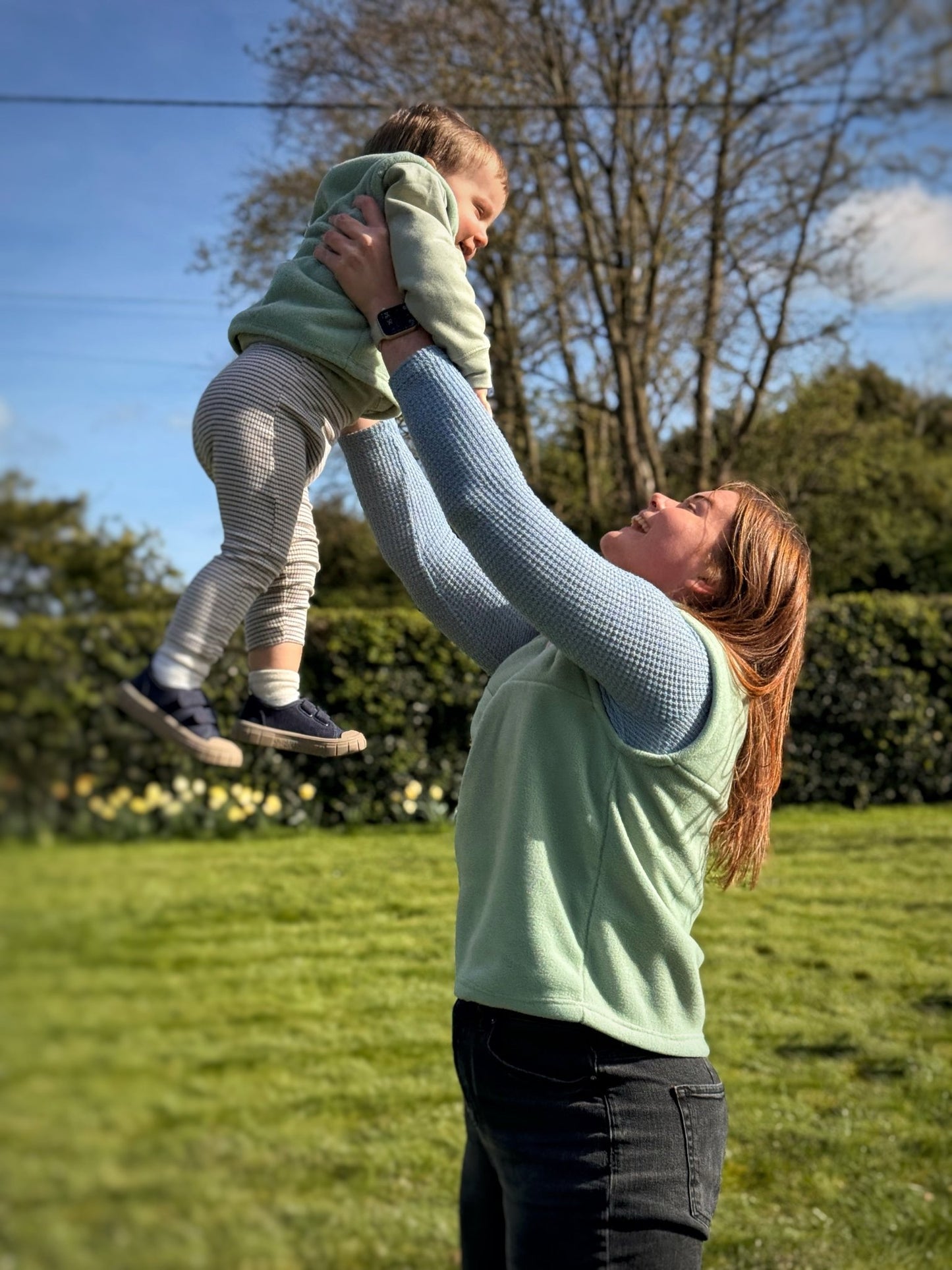 Mini Fleece Hooman 1/4 Zip Body Warmers - Hugo and Ted