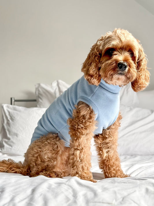 Pastel Collection Fleece Dog Snuggle Jumper - Made to Measure - Hugo and Ted