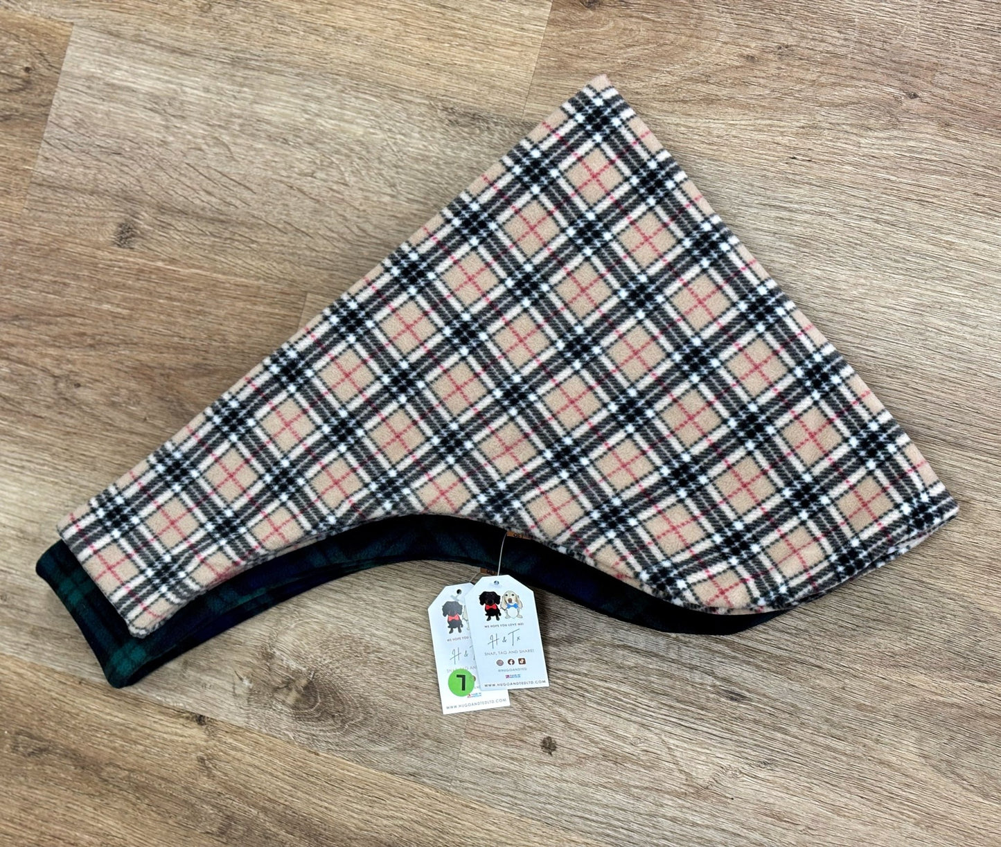 Patterned Fleece Comfortable Dog Sling Carrier – Ideal for Small, Elderly, or Disabled Dogs - Hugo and Ted