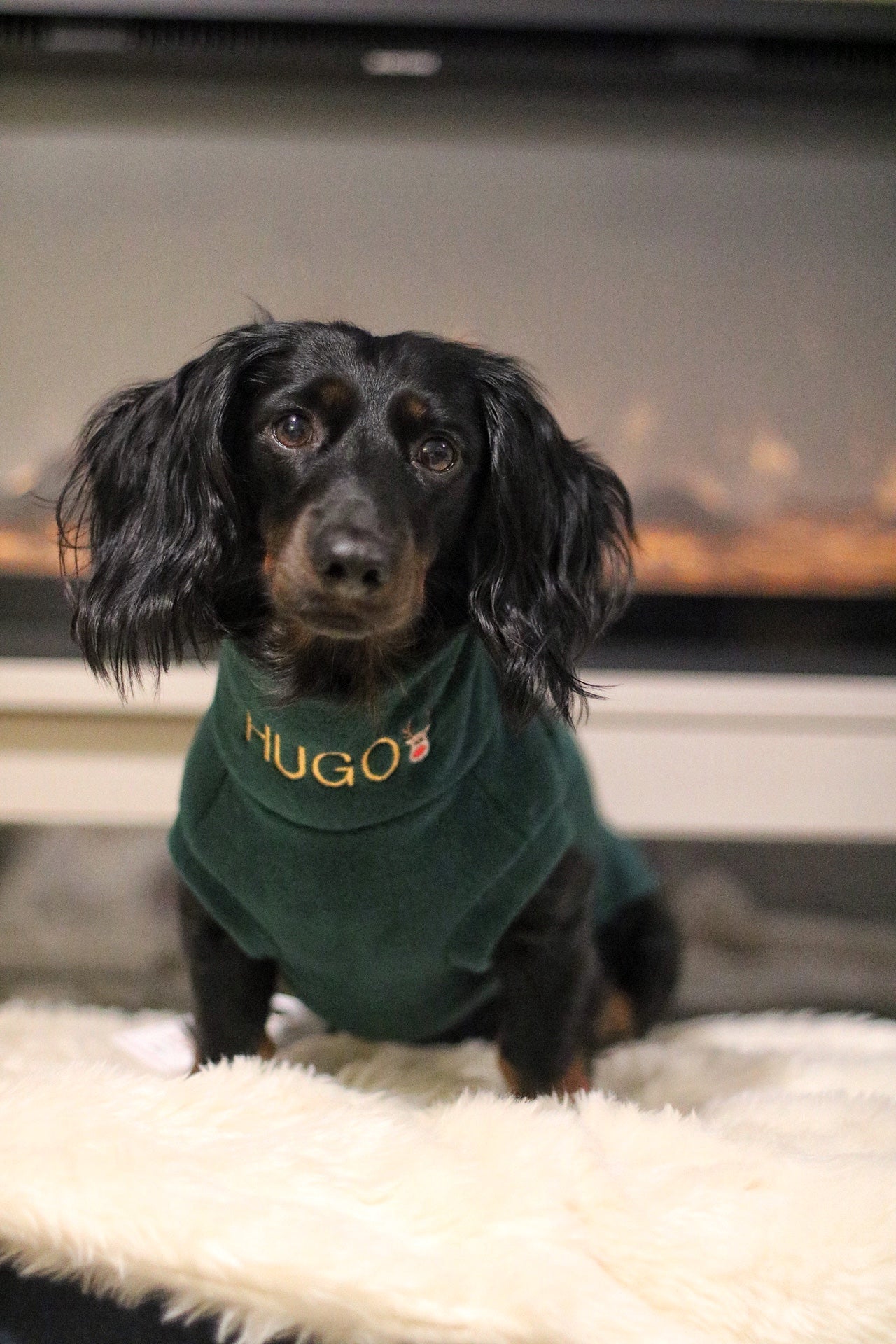 Personalised Christmas Fleece Snuggle Jumpers - Made to Measure - Hugo and Ted