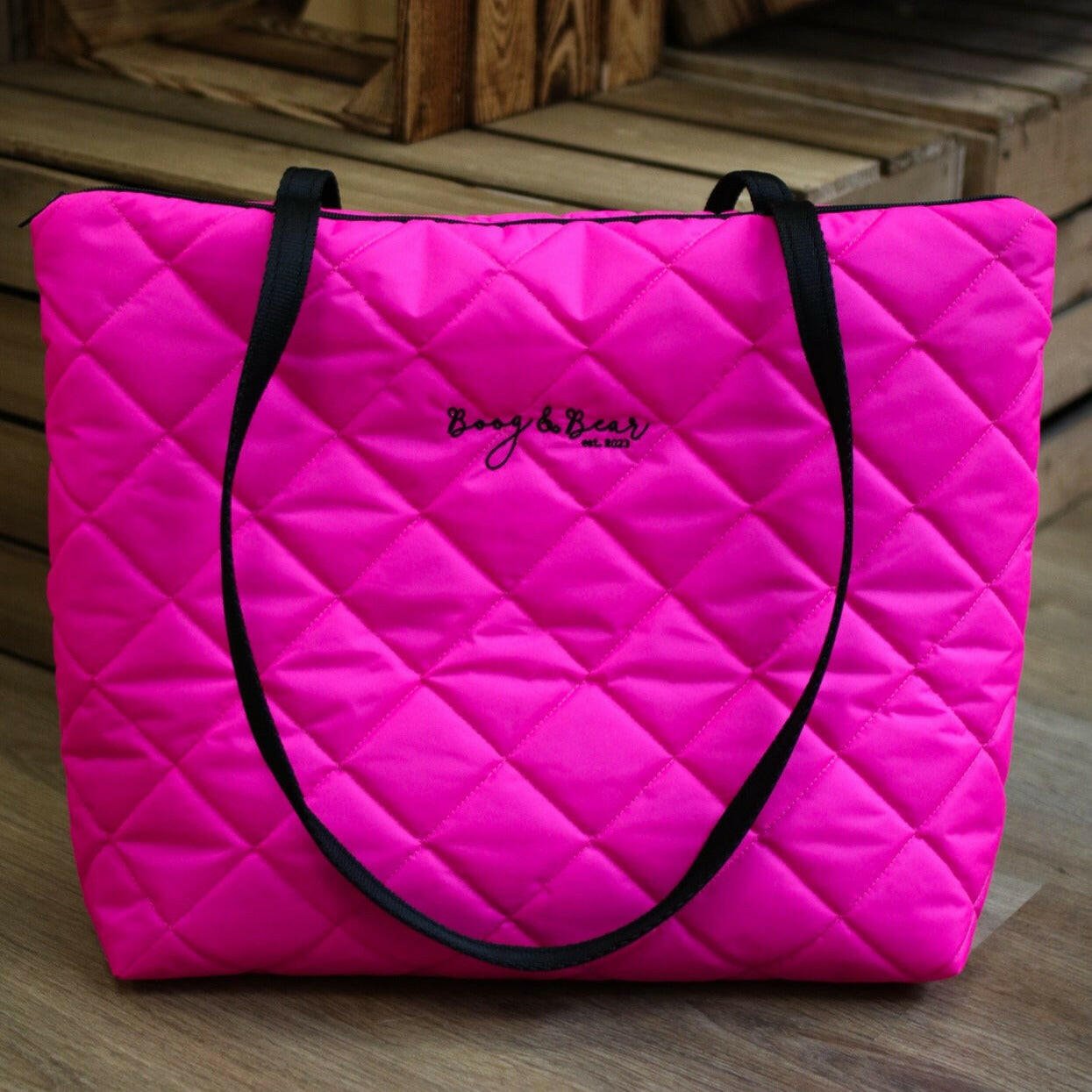 Personalised Zip Tote Bag - Hugo and Ted