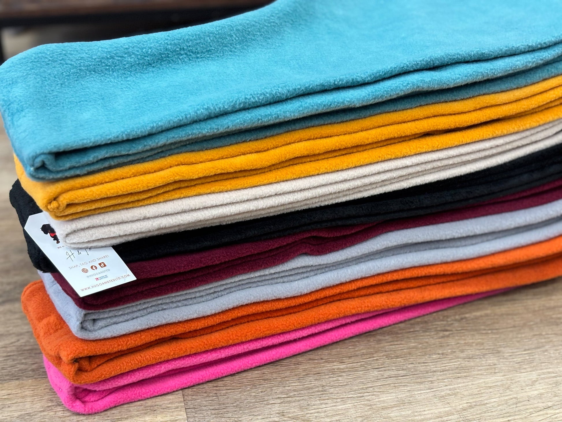 Plain Fleece Comfortable Dog Sling Carrier – Ideal for Small, Elderly, or Disabled Dogs - Hugo and Ted