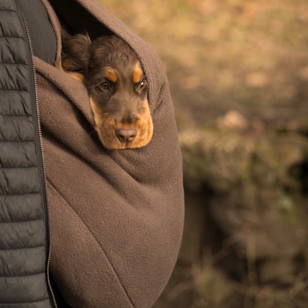 Plain Fleece Dog Slings - Hugo and Ted