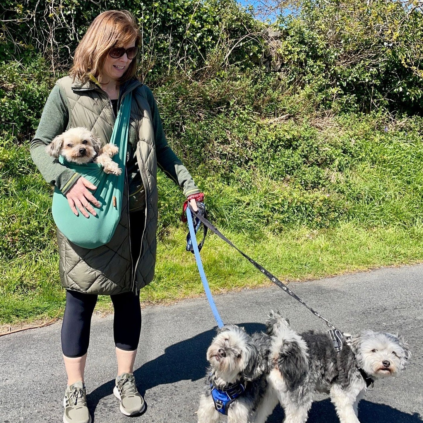 Summer Light-Weight Dog Slings - Hugo and Ted