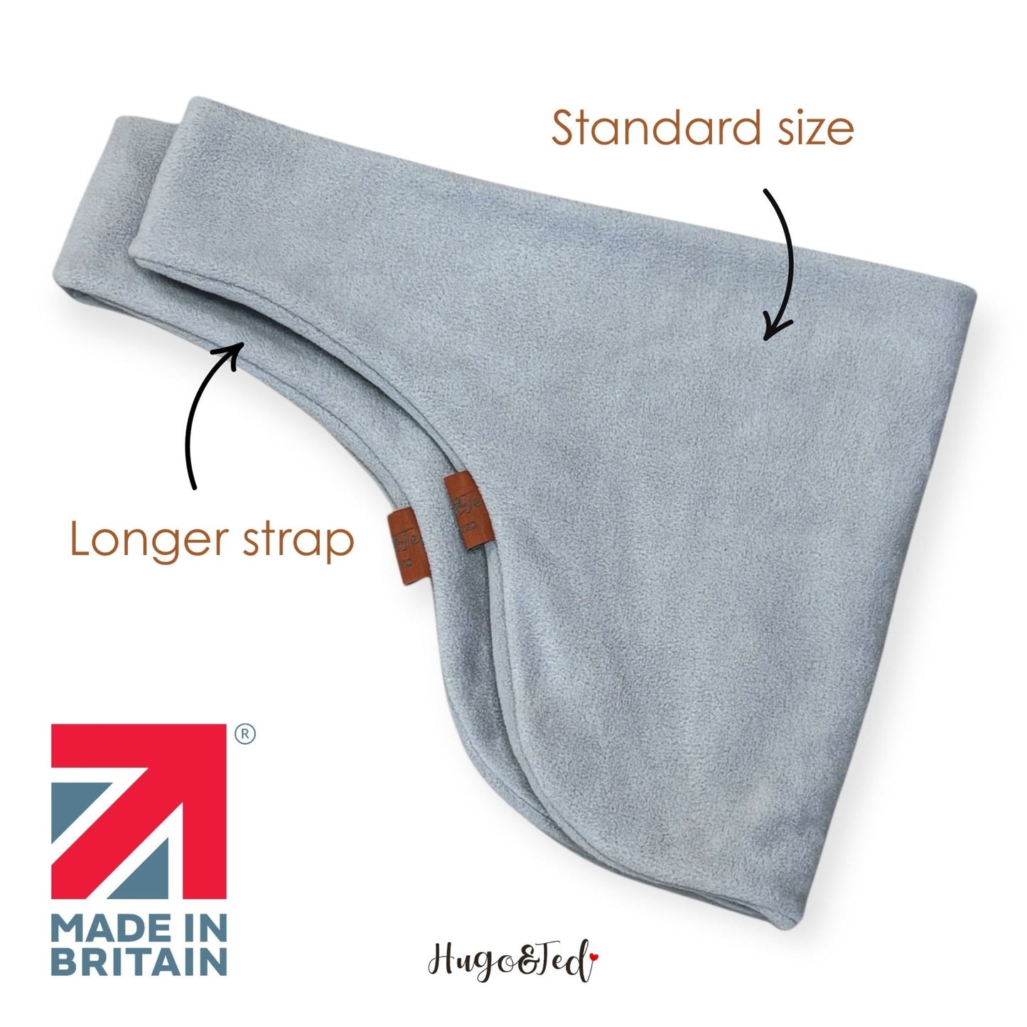 Two Tone Fleece Dog Slings - Hugo and Ted