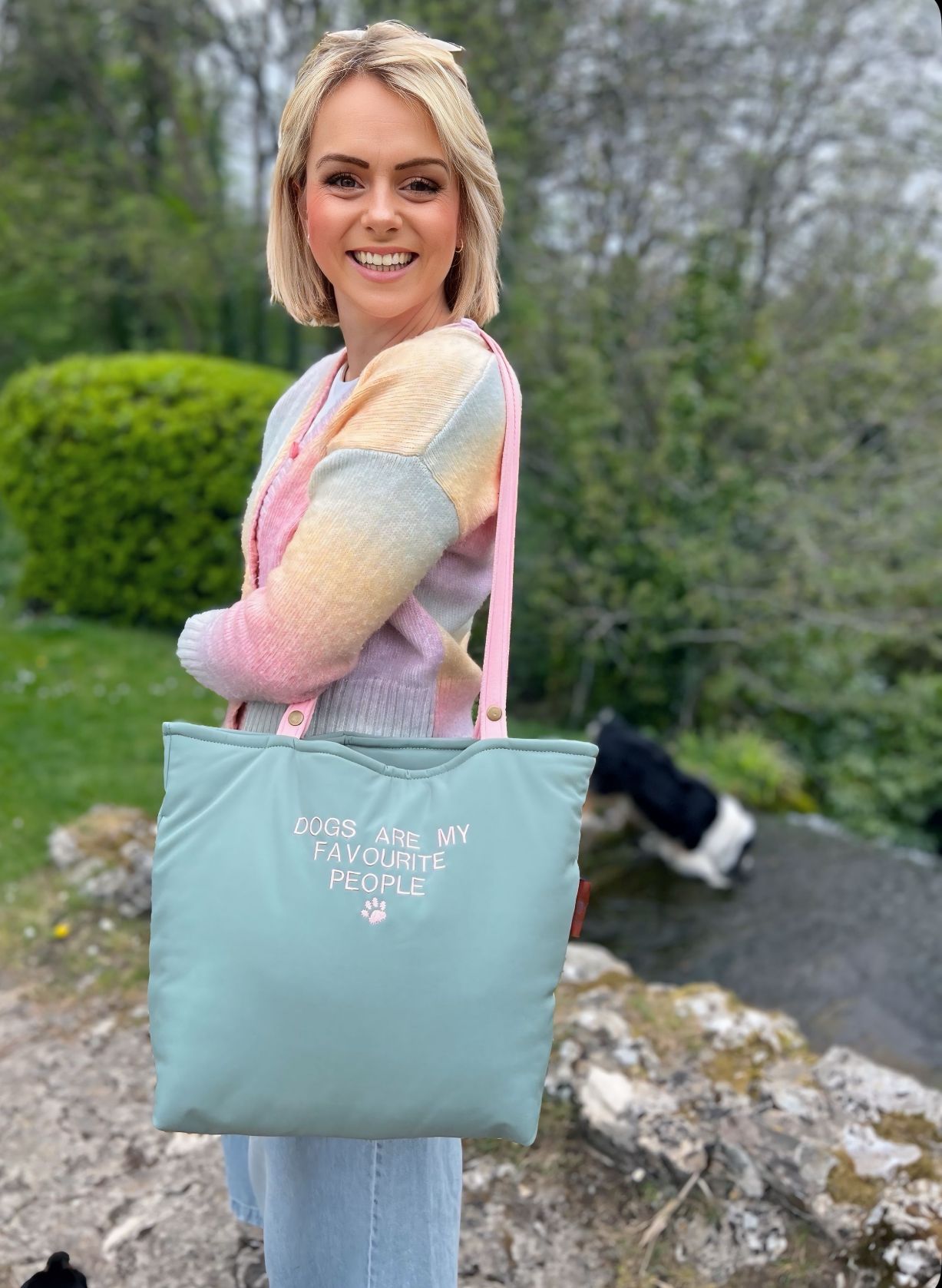 Waterproof Rainfleece Personalised Tote Bag - Hugo and Ted