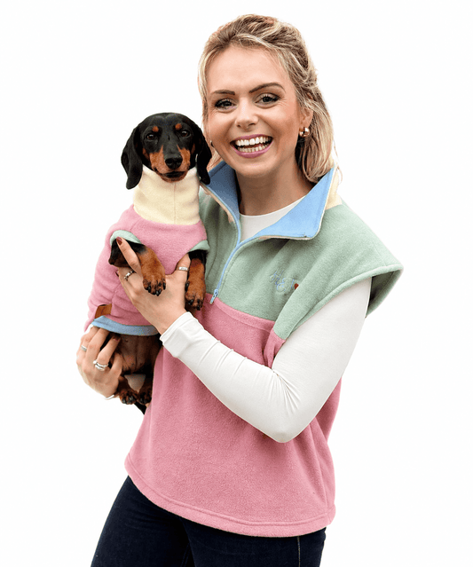 Twinning on the Trail - How to Style a Matching Dog and Owner Look with a Hugo and Ted Body Warmer - Hugo and Ted