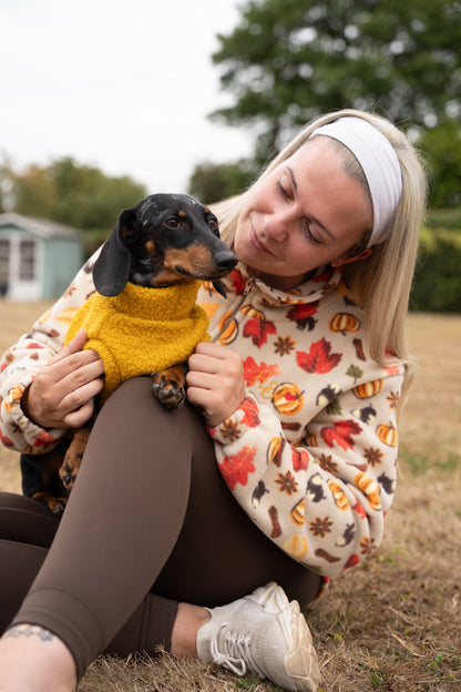 Fleece-Kuschelpullover