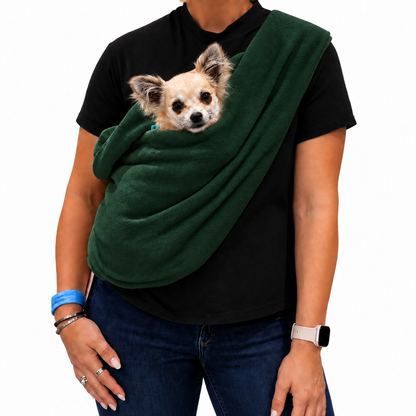 Standard Size Polar Fleece Dog Sling - Core Collection