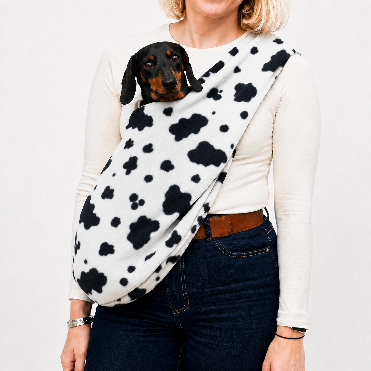 Standard Size Fleece Dog Sling Carriers - Ready to Ship
