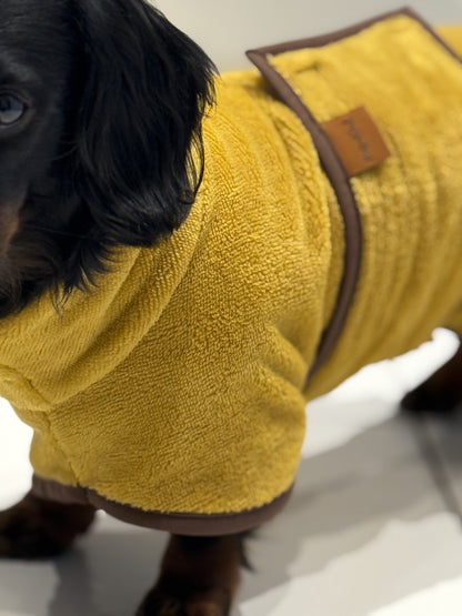 Luxury Bamboo Dog Drying Robe