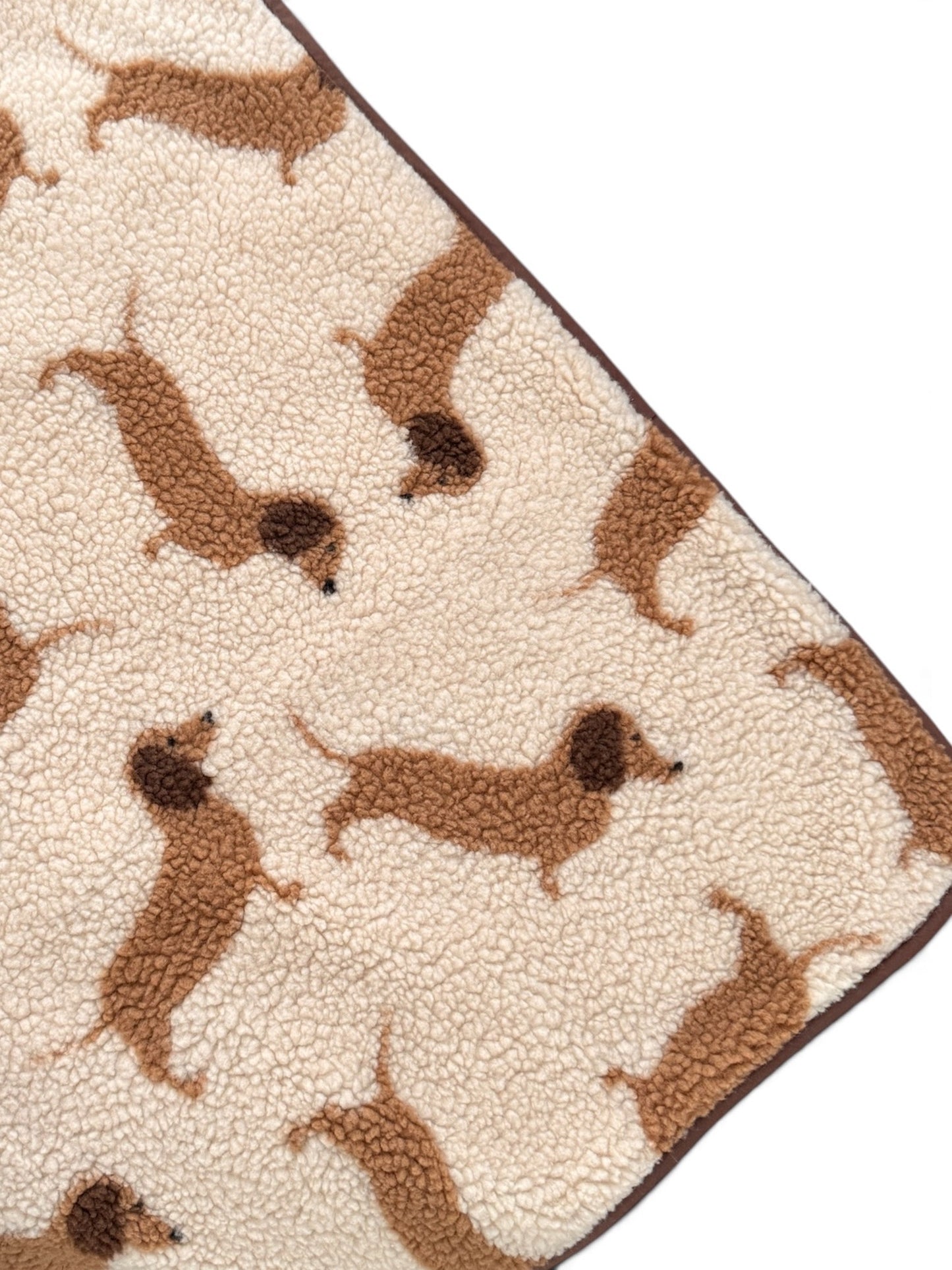 Dachshund Sherpa Lap Blankets