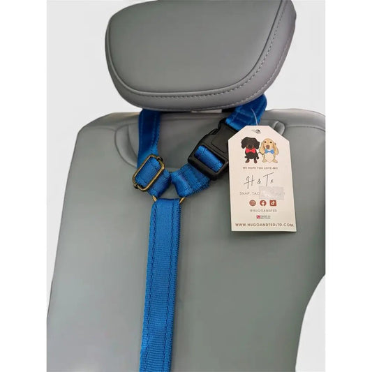 Adjustable Dog Car Headrest Seatbelt - Universal Fit | Hugo and Ted - Hugo and Ted