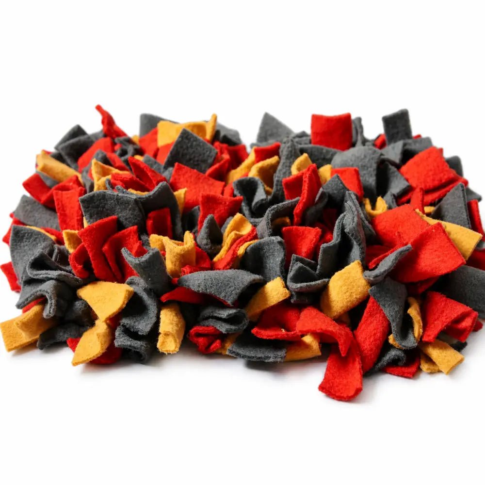 Eco Handmade Dog Snuffle Mat - 2 Sizes, 4 Colour Themes - Hugo and Ted