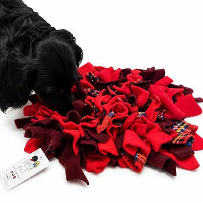 Eco Handmade Dog Snuffle Mat - 2 Sizes, 4 Colour Themes - Hugo and Ted