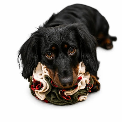 Eco Handmade Fleece Dog Snuffle Ball - Enrichment Toy, 2 Sizes - Hugo and Ted