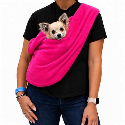 Standard Size Polar Fleece Dog Sling - Core Collection