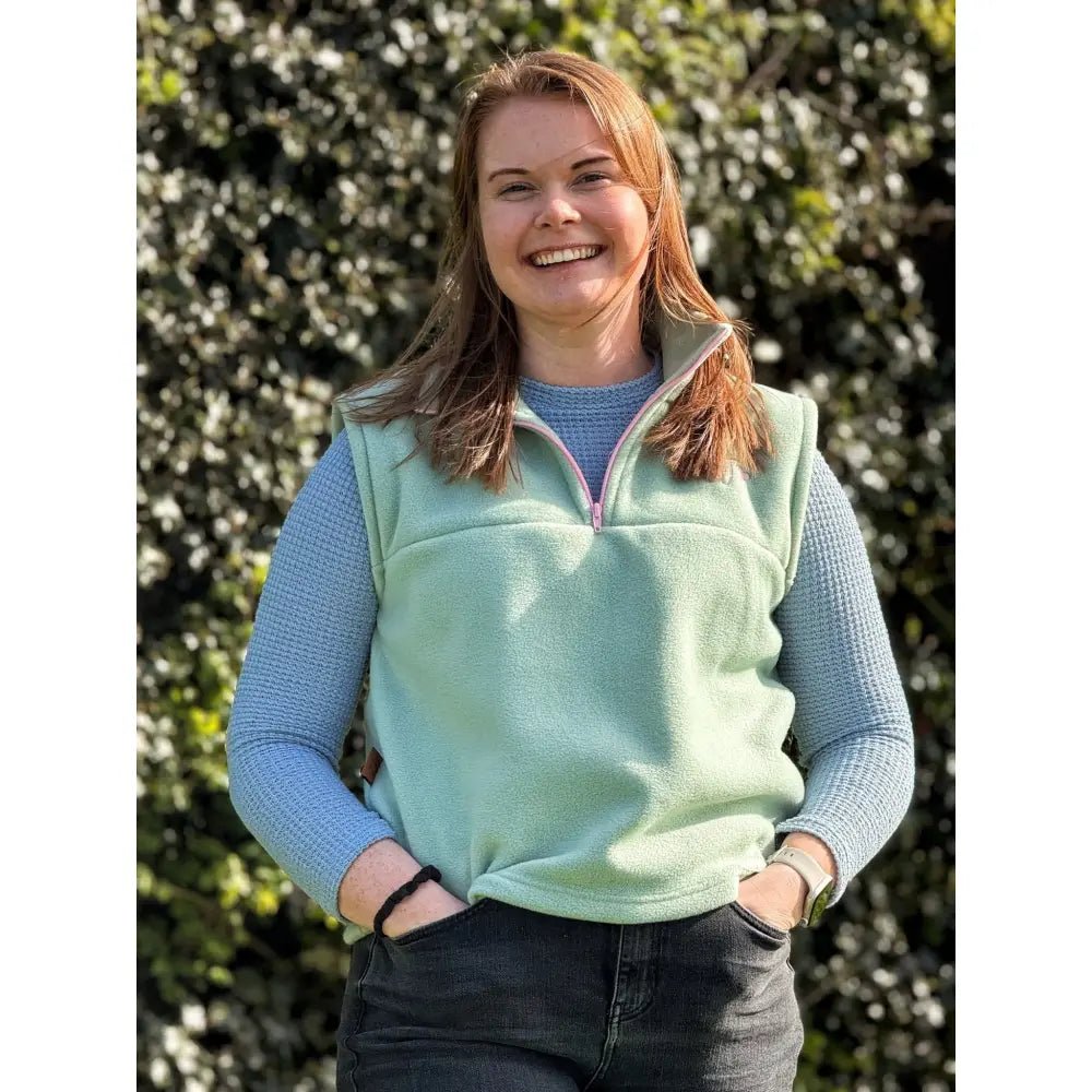 Fleece Hooman 1/4 Zip Body Warmers - Hugo and Ted