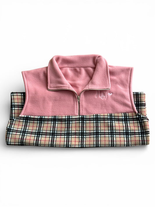 Fleece Hooman 1/4 Zip Body Warmers - Hugo and Ted