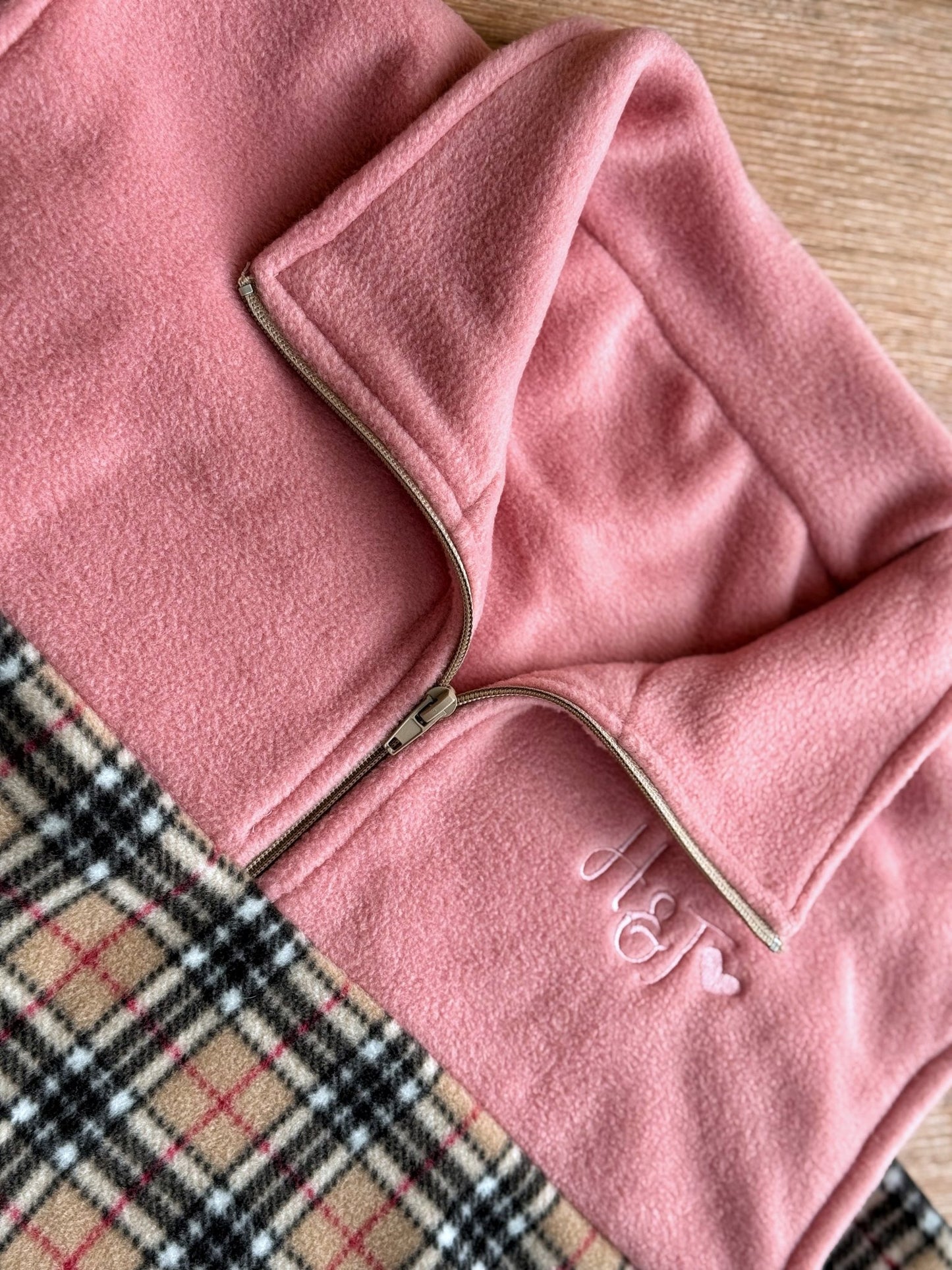 Fleece Hooman 1/4 Zip Body Warmers - Hugo and Ted