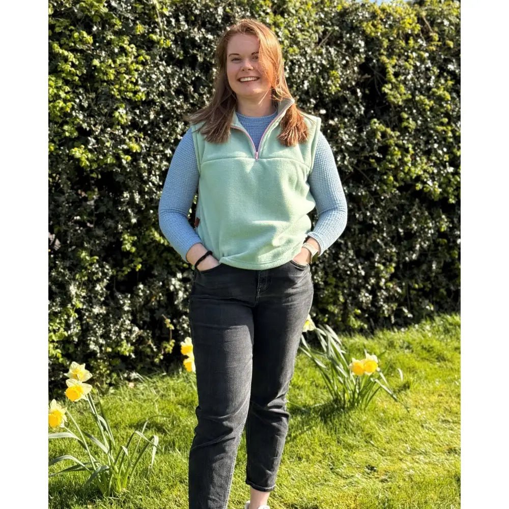 Fleece Hooman 1/4 Zip Body Warmers - Hugo and Ted