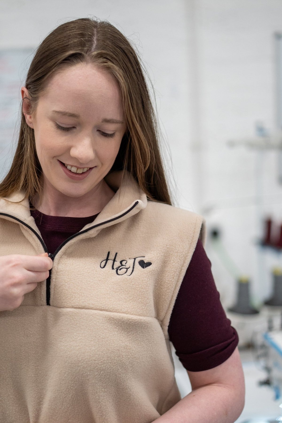 Fleece Hooman 1/4 Zip Body Warmers - Hugo and Ted