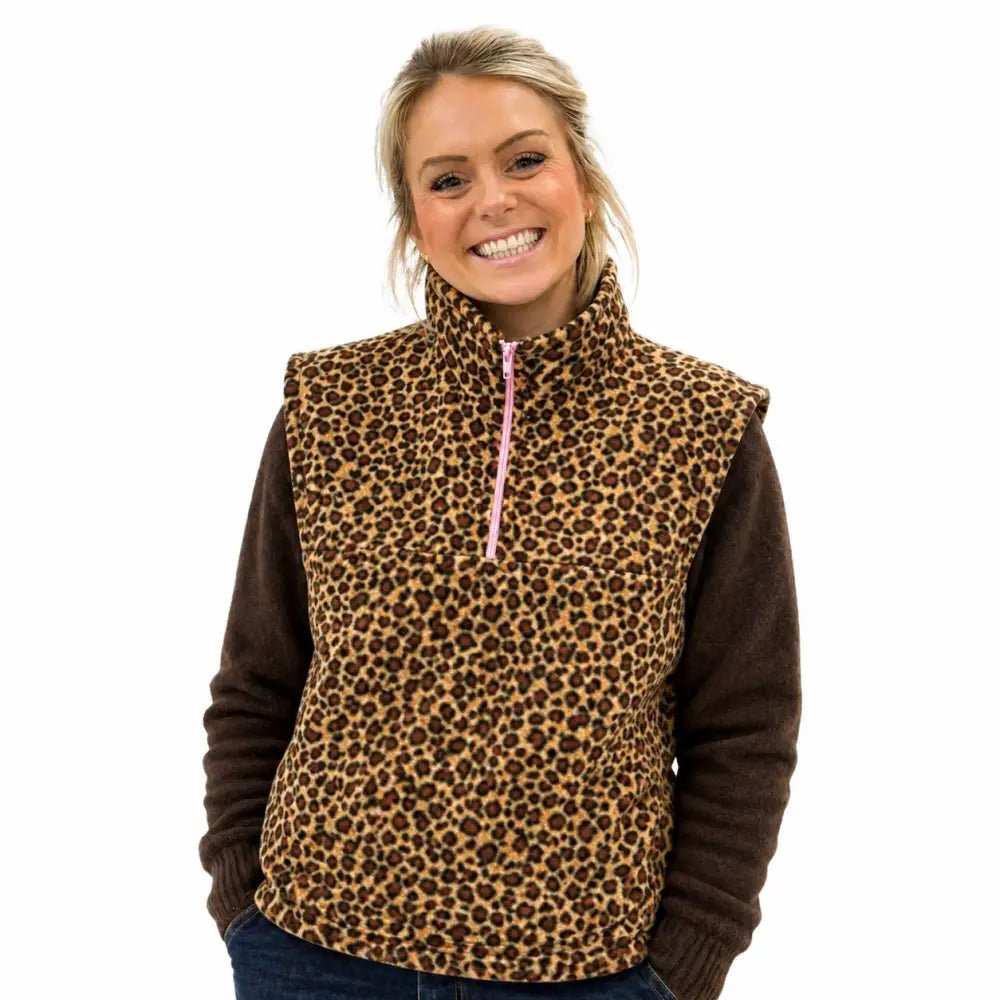 Fleece Hooman 1/4 Zip Body Warmers - Hugo and Ted