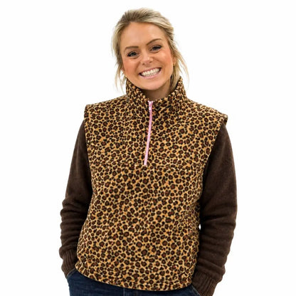 Fleece Hooman 1/4 Zip Body Warmers - Hugo and Ted
