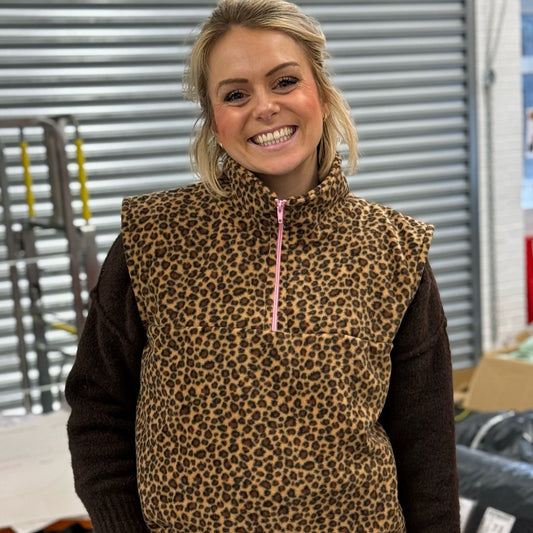 Fleece Hooman 1/4 Zip Body Warmers - Hugo and Ted