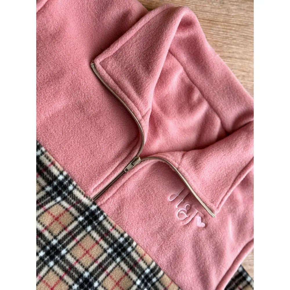 Fleece Hooman 1/4 Zip Body Warmers - Hugo and Ted