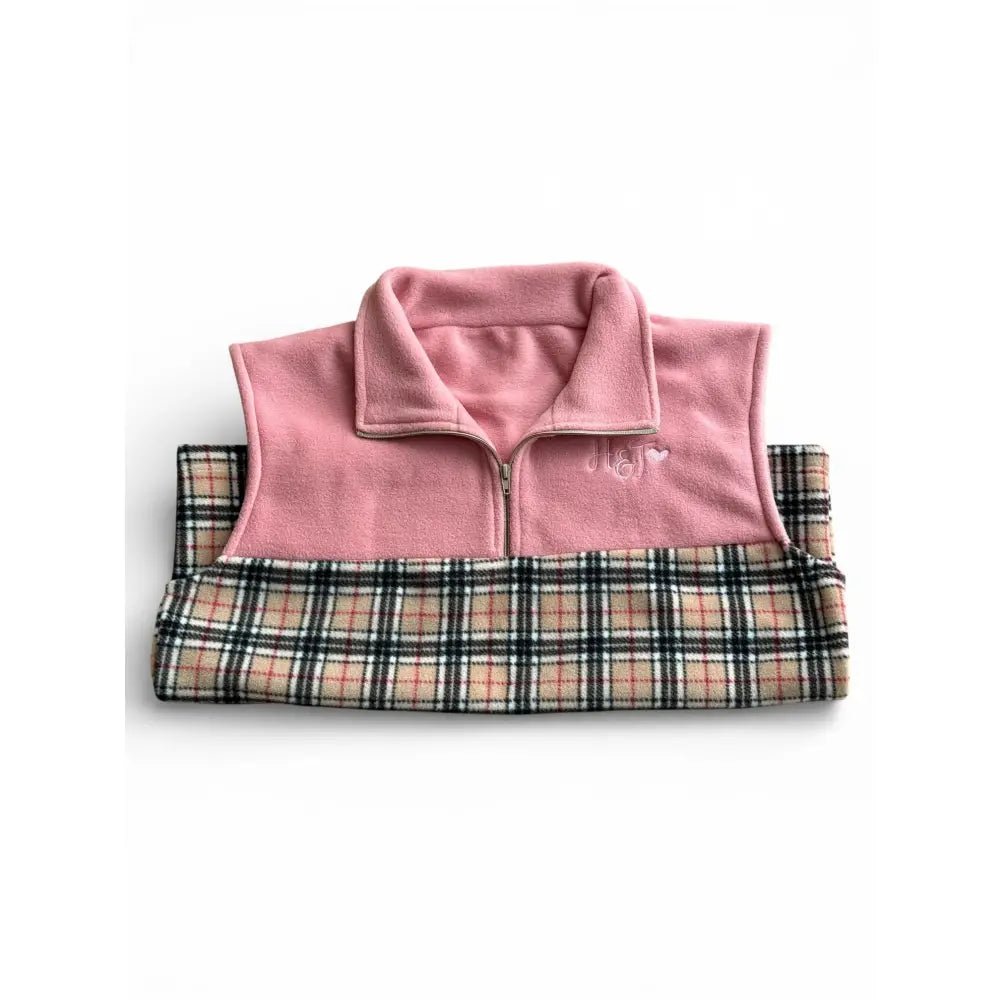 Fleece Hooman 1/4 Zip Body Warmers - Hugo and Ted