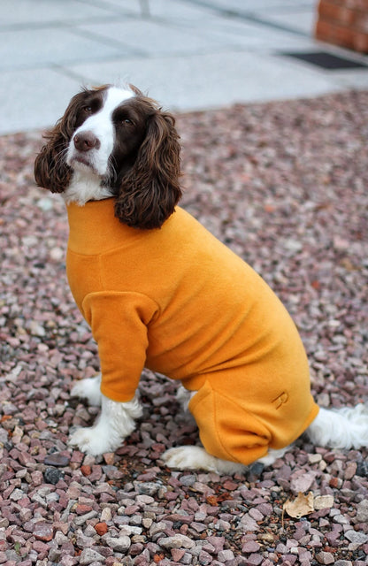 Fleece Dog Jumpsuit - Four Leg Coverage, Made to Measure
