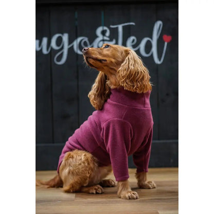 Front Leg Fleece Dog Snuggle Jumper - Made to Measure - Hugo and Ted