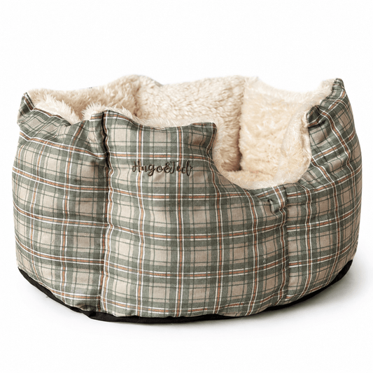 Heritage Collection Rainfleece Fortress Bed - Removable Covers, Machine Washable - Hugo and Ted