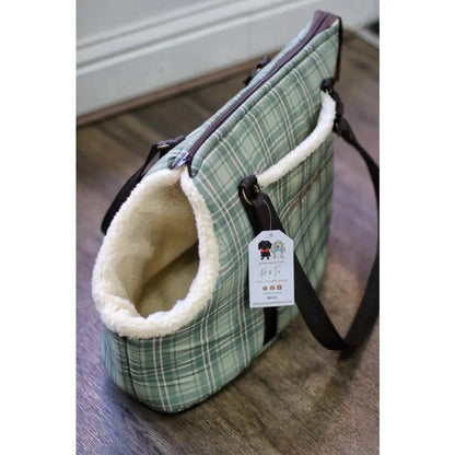 Heritage Collection Waterproof Dog Carrier Bag - Converts to Travel Bed | Hugo and Ted - Hugo and Ted