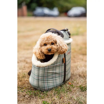 Heritage Collection Waterproof Dog Carrier Bag - Converts to Travel Bed | Hugo and Ted - Hugo and Ted