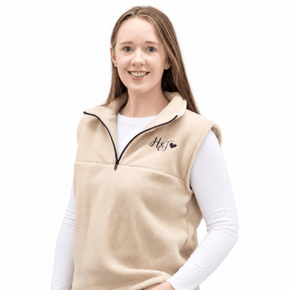 Hooman Fleece Quarter Zip Body Warmer - Hugo and Ted