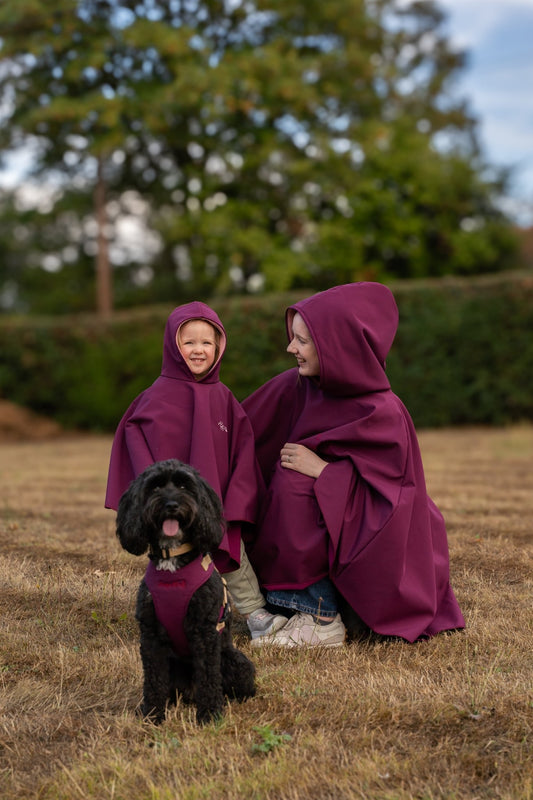 Hooman Waterproof Rainfleece Rain Ponchos - Hugo and Ted