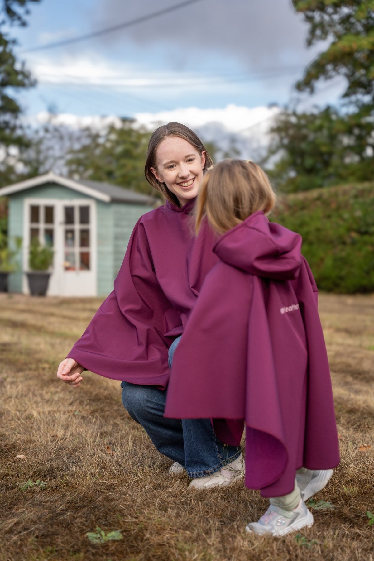 Hooman Waterproof Rainfleece Rain Ponchos - Hugo and Ted