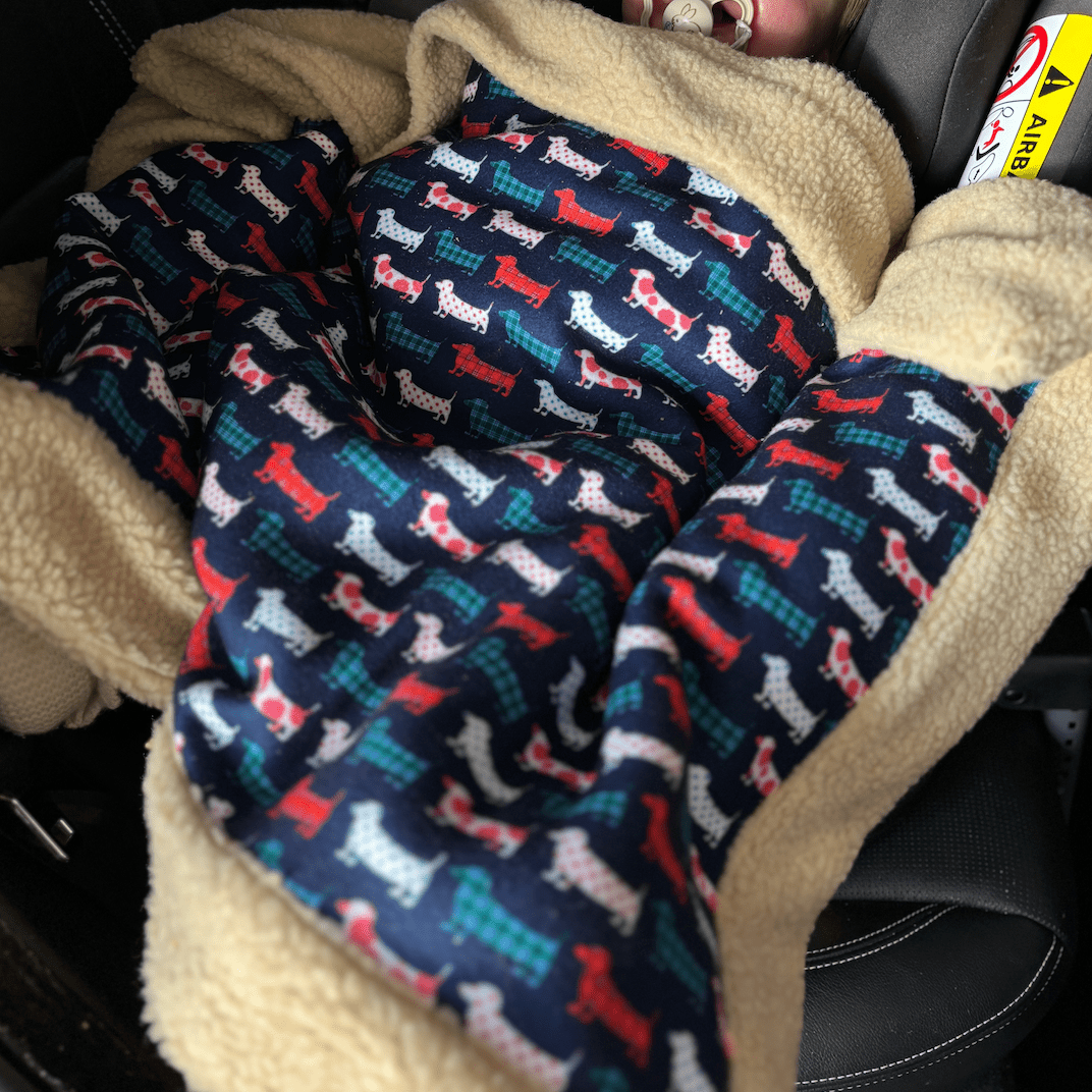 Hugo and Ted Collection Personalised Blanket - Hugo and Ted