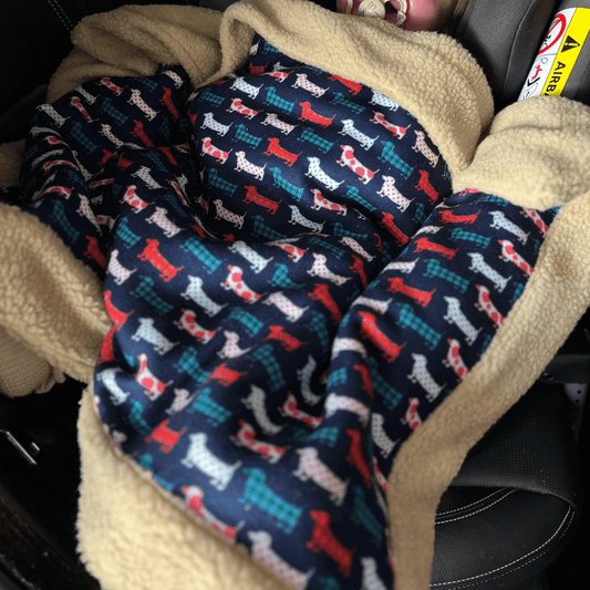 Hugo and Ted Collection Personalised Blanket - Hugo and Ted
